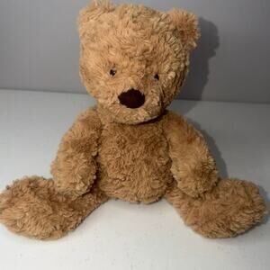 Jellycat London Bumbly Bear Brown Tan Stuffed Animal Plush